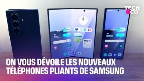 On vous dévoile les nouveaux téléphones pliants de Samsung