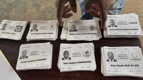 The loser of Gabon's first presidential election since a 2023 military coup criticizes the result