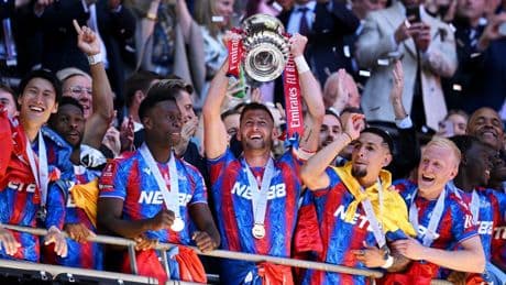 Crystal Palace stun Man City to win first FA Cup after Henderson controversy