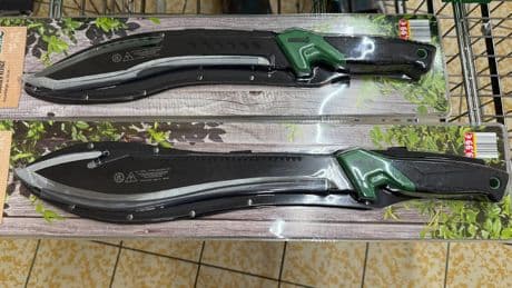 Für 9,99 Euro - Supermarkt verkauft Macheten