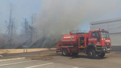 Un incendio en un &#039;parking&#039; subterráneo en Ibiza obliga a desalojar el CETIS y dos colegios