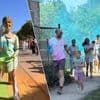 KIJK. Amper 11 jaar oud, maar toch brengt Elisabeth kleurrijke massa aan het lopen tijdens Colour Run