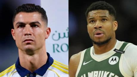 Antetokounmpo le encuentra destino a Cristiano Ronaldo: "No soy exigente"