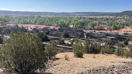 Wildfire damages Civil War-area historical site in New Mexico as campgrounds are evacuated