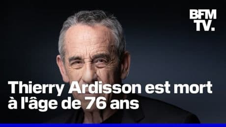 L'animateur de télévision Thierry Ardisson est mort ce lundi 14 juillet à l'âge de 76 ans des suites d'un cancer du foie