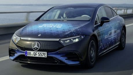 Mercedes EQS, con la batteria allo stato solido 1.205 km senza ricarica. E si potevano fare altre 123 km?