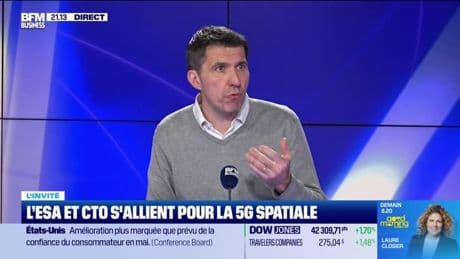 Charles Delfieux (Constellation Technologies & Opérations) : L'ESA et CTO s'allient pour la 5G spatiale - 27/05