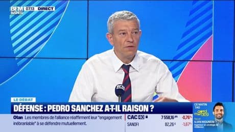 Nicolas Doze face à Jean-Marc Daniel : Défense, Pedro Sanchez a-t-il raison ? - 26/06