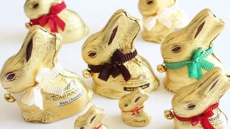Los conejos de Pascua de Lindt se exilian a EE.UU. para sobrevivir a los aranceles