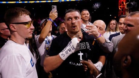 Oleksandr Usyk's next opponent named as Frank Warren confirms 'it's time'