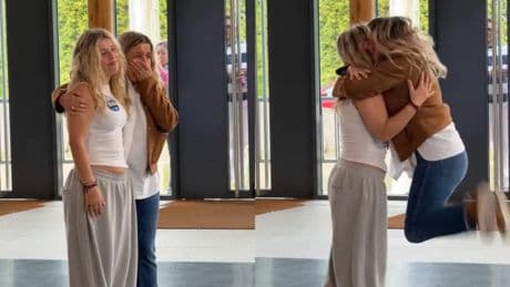 La emocionante reacción de una madre al saber que su hija ha superado la prueba de Operación Triunfo