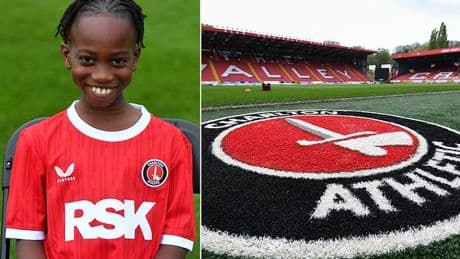 Charlton Athletic pay tribute to schoolboy footballer after tragic death aged just 10