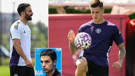 Ruben Amorim delivers key update on whether £74m Benjamin Sesko is fit to start against Arsenal in season opener