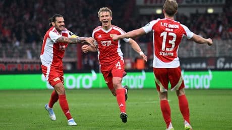 Querfeld mit lustigem Detail - Union-Mitspieler wollten sein Traumtor verhindern