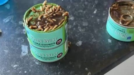 Mum finds ‘more than 100 maggots’ in tin of tuna she bought for toddler’s lunch