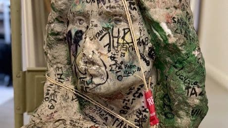 Jim Morrison bust found in ‘chance discovery’ after disappearing from Paris cemetery 37 years ago