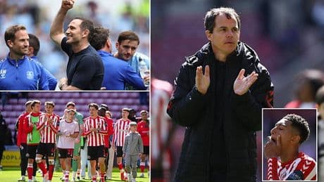 After five straight defeats, it's no wonder many Sunderland fans have written off promotion ahead of their play-off semi-final against Frank Lampard's Coventry, writes DAVID COVERDALE