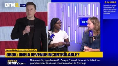 Pourquoi le compte X de Grok, l'IA d'Elon Musk, a été temporairement fermé ce lundi