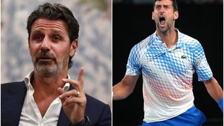 La rajada de una referencia del tenis contra Djokovic: "Comparado con Federer y Nadal, es mediocre"