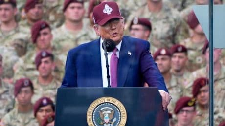 „...dann ist auch für Trump eine rote Linie überschritten“