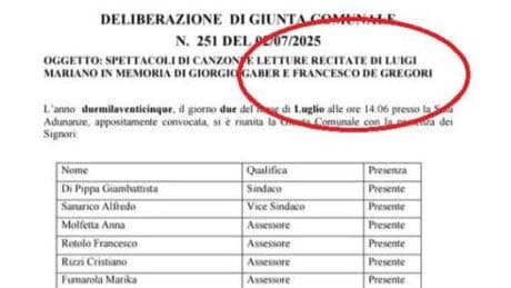 A Castellaneta fanno il concerto "in memoria di De Gregori". Ma lui è vivo, la gaffe clamorosa