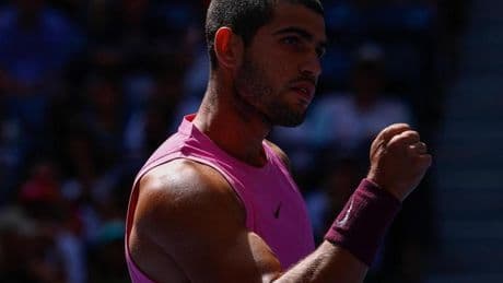 Alcaraz sigue de dulce y ya está en semifinales del US Open