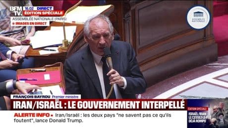 Cessez-le-feu entre l'Iran et Israël: François Bayrou espère une "ère nouvelle"