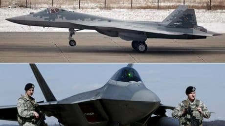 Il caccia Su-57 e il jet F-22, il primo incontro ravvicinato in Alaska: così Russia e Usa si "rubano" i segreti durante il vertice