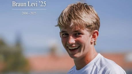 Una conductora ebria atropella mortalmente a Braun Levi, la joya del tenis estadounidense