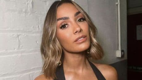 Frankie Bridge debuts dramatic new haircut– and it's inspired by an iconic movie character