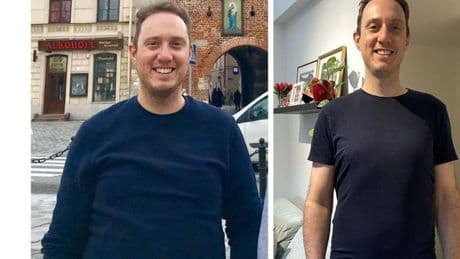 Doctor tells Brit dad to 'carry on' as he loses two stone in two months with one change