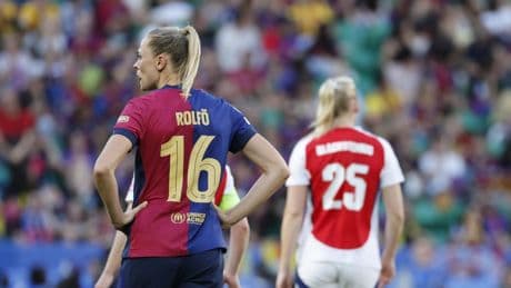 El Barça confirma la lesión de Rolfö y es duda para la Eurocopa