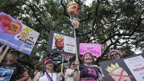 Millions take to the streets in 'No Kings' anti-Trump protests across the US