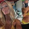 Ulrika Jonsson stuns in yellow lace bra as she celebrates her 58th birthday after marking one year sober