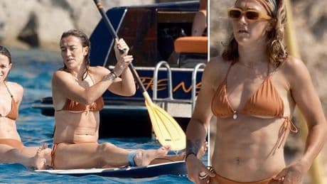 Lucy Bronze cosies up with Spain football star in Ibiza following Lionesses' Euro 2025 win