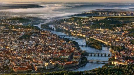 Musik für die Muskeln: Radwandern entland der Moldau