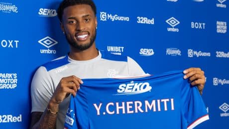 Youssef Chermiti makes Rangers promise as Everton striker signs four year deal for whopping £8m