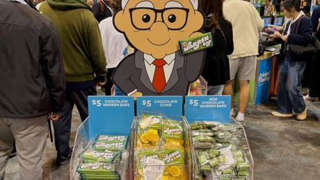 Trucker hats, squishy toys, and copious candy: Weird and wonderful finds at Warren Buffett's 'Bazaar of Bargains'