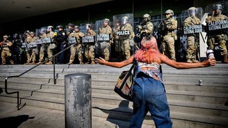USA travel warning issued for Brits as LA demonstrations and protests rage on