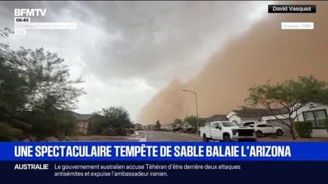 États-Unis: une spectaculaire tempête de sable balaie l'Arizona