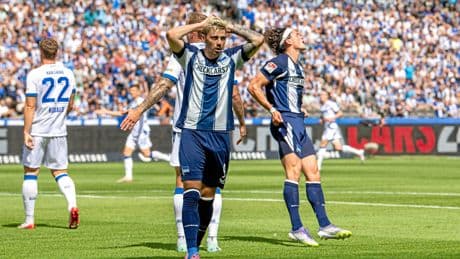 Fußball | Hertha BSC: Fehlstart in die 2. Bundesliga