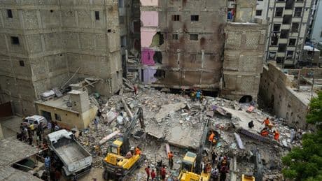 Death toll rises to 27 in Pakistan building collapse as rescue ends