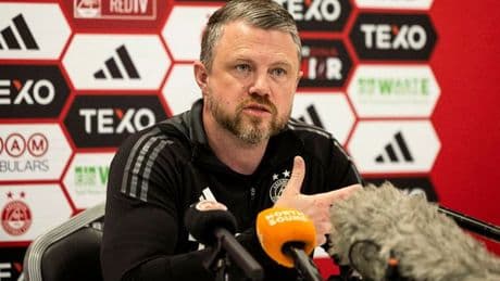 Jimmy Thelin declares Aberdeen goal achieved as Swede tells punters to 'zoom out' and see bigger picture