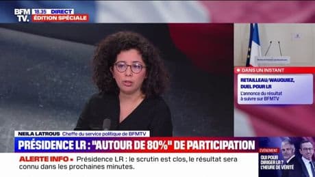 Présidence LR: près de 80% de participation annoncée à la clôture du scrutin
