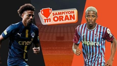 Trabzonspor, Kasımpaşa'ya konuk oluyor! Maçın heyecanı Şampiyon Oranlar ile Misli'de