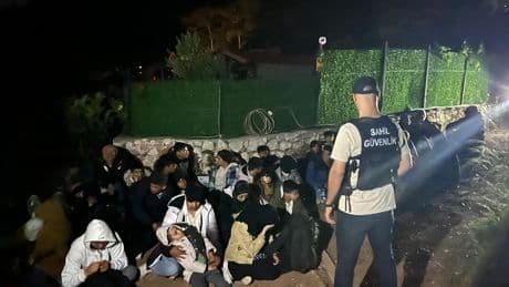 Fethiye'de 36 düzensiz göçmen yakalandı
