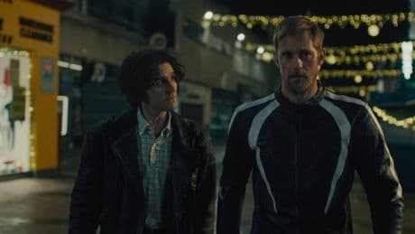 This X-Rated Scene Was Cut From Alexander Skarsgård And Harry Melling's Kinky Biker Romance