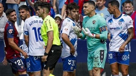 El Levante rescata un punto 'in extremis' ante un Tenerife casi sin opciones de salvación