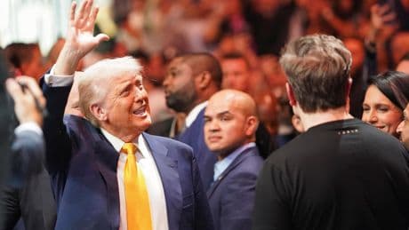 MMA : en vidéo, Donald Trump présent et ovationné à l’UFC 314 de Miami