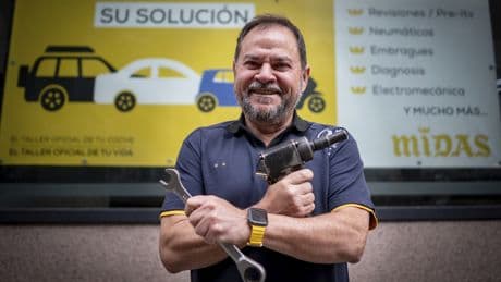 De mecánico en Aluche a director general de Midas España